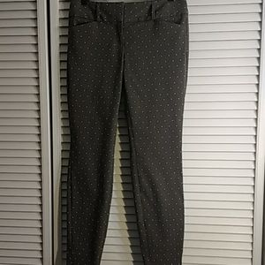 Gray skinny pants